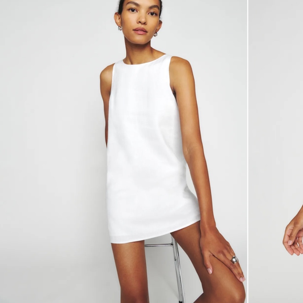 Reformation Jessi Linen Dress Size 0